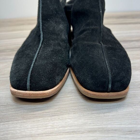 Bird of Flight Riley Ankle Shoes Women's Size 8 Suede Leather Slip On Bootie - Picture 5 of 14